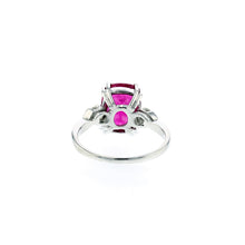 Load image into Gallery viewer, Platinum Pink Tourmaline and Diamond Rings
