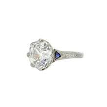 Load image into Gallery viewer, Art Deco Old European-Cut Diamond Solitaire Engagement Ring
