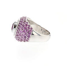 Load image into Gallery viewer, Estate 18K White Gold Tourmaline and Diamond Ring
