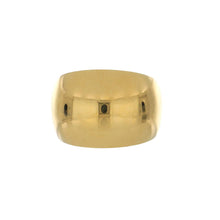 Load image into Gallery viewer, 18K Gold Dome Ring with Concave Sides

