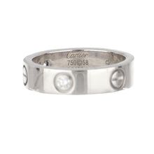 Load image into Gallery viewer, Cartier 18K White Gold Love Ring with Diamonds
