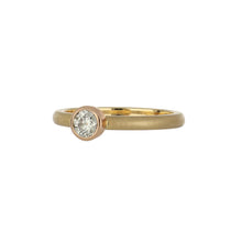 Load image into Gallery viewer, 18K Two-Tone Gold Diamond Ring
