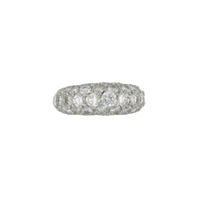 Load image into Gallery viewer, Estate 14K Gold Diamond Domed Band
