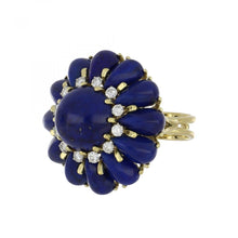 Load image into Gallery viewer, Vintage 1980s Neiman Marcus 18K Gold Lapis Ring
