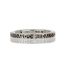 Load image into Gallery viewer, HIDALGO Sterling Silver &quot;Hidalgo&quot; Logo Band
