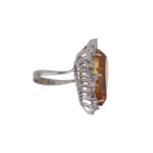 Load image into Gallery viewer, Important Vintage 1980s H.Stern 18K White Gold Imperial Topaz Ring
