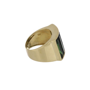 Vintage H. Stern 1970s 18K Gold Tourmaline Ring