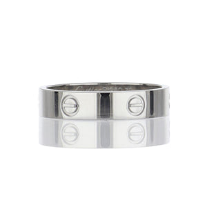 Estate Cartier Platinum Love Ring