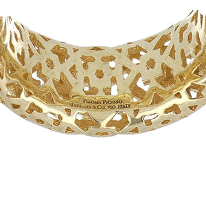 Estate Tiffany & Co. Paloma Picasso 18K  Gold Marrakesh Band