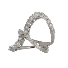 Load image into Gallery viewer, 18K White Gold Diamond Wrap Ring
