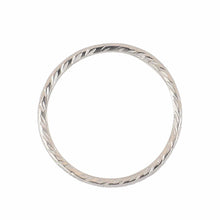 Load image into Gallery viewer, Estate Platinum 0.75 Carat Diamond Miligrain Eternity Band
