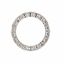 Load image into Gallery viewer, Estate Platinum Round Diamond Eternity Band
