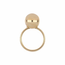 Load image into Gallery viewer, Vintage 1970s 14K Gold Ball Ring
