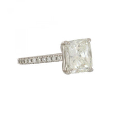 Load image into Gallery viewer, GIA 6.01 Carat Cushion-Cut Diamond Platinum Engagement Ring
