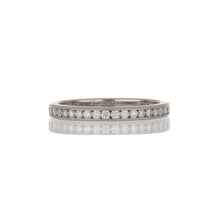 Load image into Gallery viewer, Estate Tiffany &amp; Co. Platinum Round Diamond Eternity Band
