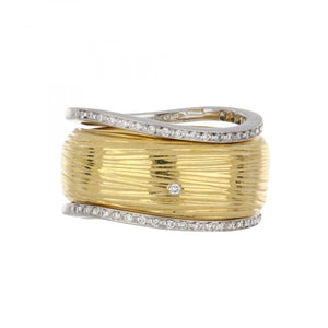 Roberto Coin 18K Gold Elephant Collection Band Set