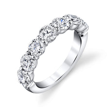 Load image into Gallery viewer, Round Diamond 1.62 Carat Buttercup Platinum Half Band

