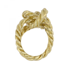 Load image into Gallery viewer, Vintage Rope Knot Ring
