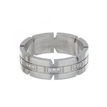 Load image into Gallery viewer, Cartier 18K White Gold Tank Francaise Ring
