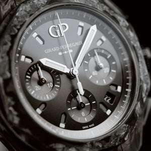 Limited Edition Girard-Perregaux Laureato Absolute Crystal Rock Watch