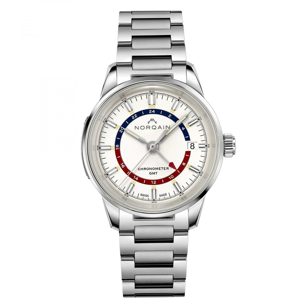 Norqain Stainless Steel 'Freedom 60' GMT 40mm Watch