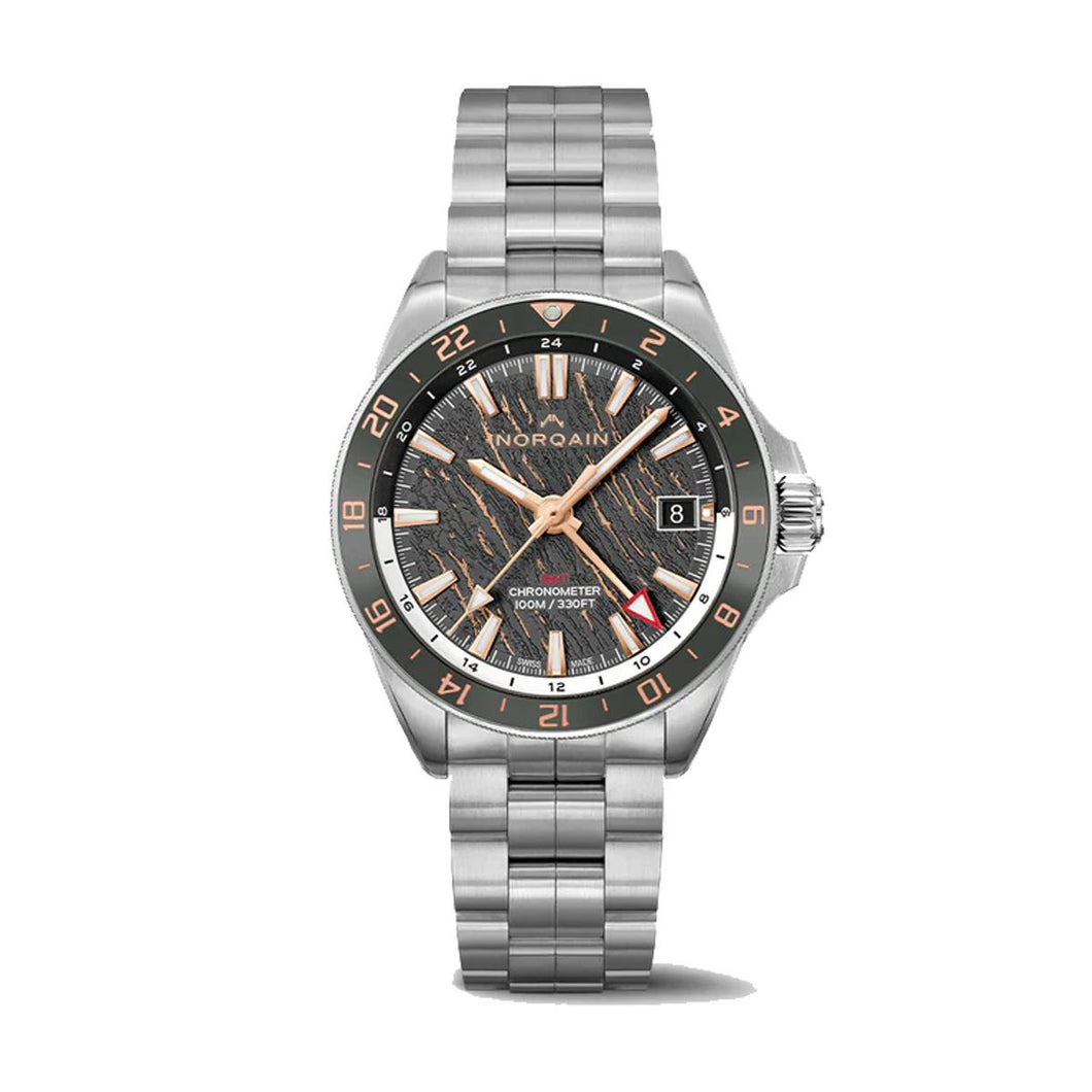 Norqain Stainless Steel Neverest GMT 41mm Watch