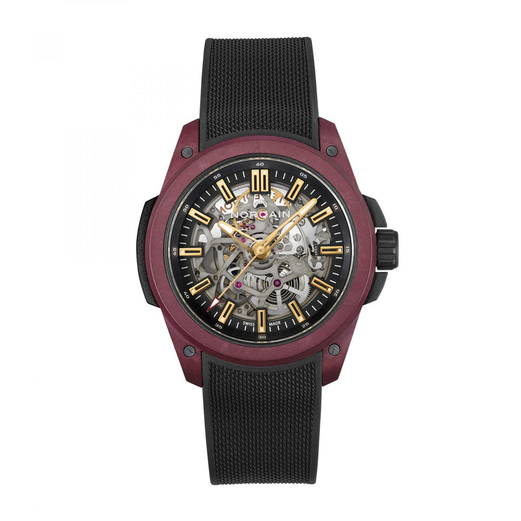 Norqain Norteq Limited Edition carbon fiber Wild ONE Skeleton watch
