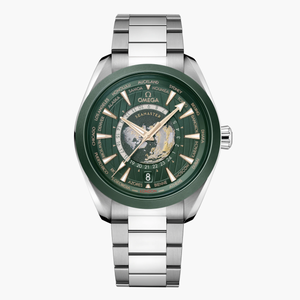Omega Seamaster Aqua Terra 150M Co Axial Master Chronometer Gmt Worldtimer 43mm Watch
