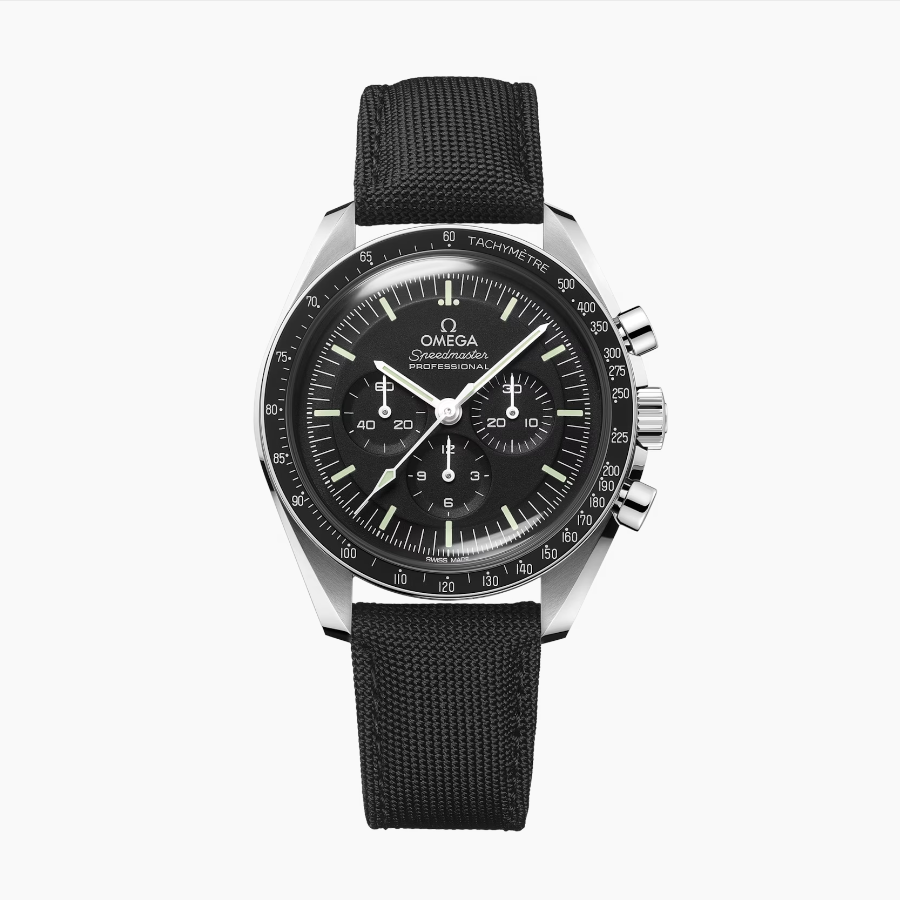 Omega speedmaster fabric strap sales