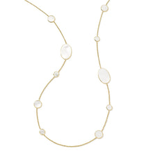 Load image into Gallery viewer, Ippolita 18K Gold &#39;Polished Rock Candy&#39; Mother-of-Pearl Necklace

