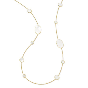 Ippolita 18K Gold 'Polished Rock Candy' Mother-of-Pearl Necklace