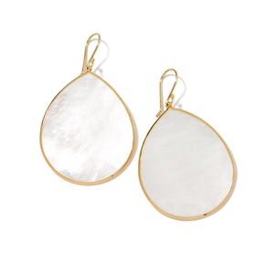 Ippolita 18K Gold 'Rock Candy' Large Mother-of-Pearl Drop Earrings