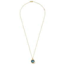 Load image into Gallery viewer, Ippolita 18K Gold &#39;Lollipop&#39; Mini Blue Topaz Pendant Necklace
