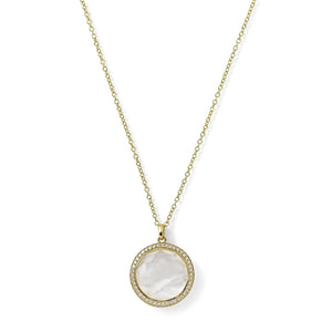 Ippolita 'Lollipop' Medium Mother-of-Pearl Pendant Necklace