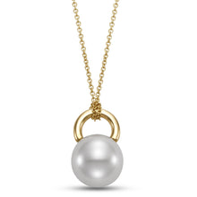 Load image into Gallery viewer, Mastoloni 18K Gold Pearl Drop Pendant Necklace
