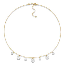 Load image into Gallery viewer, Mastoloni 14K Gold Multi-Pearl Drop Necklace
