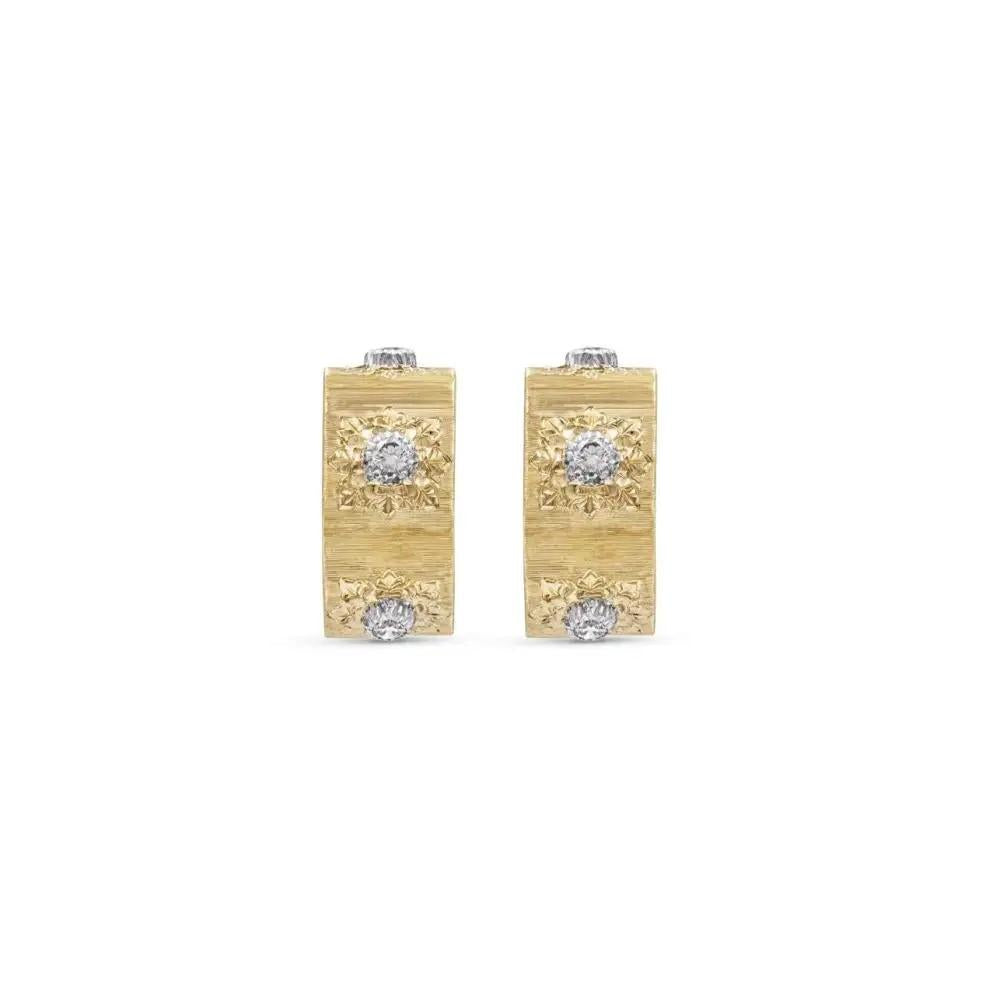 Buccellati 18K Gold 'Macri' Hoop Earrings
