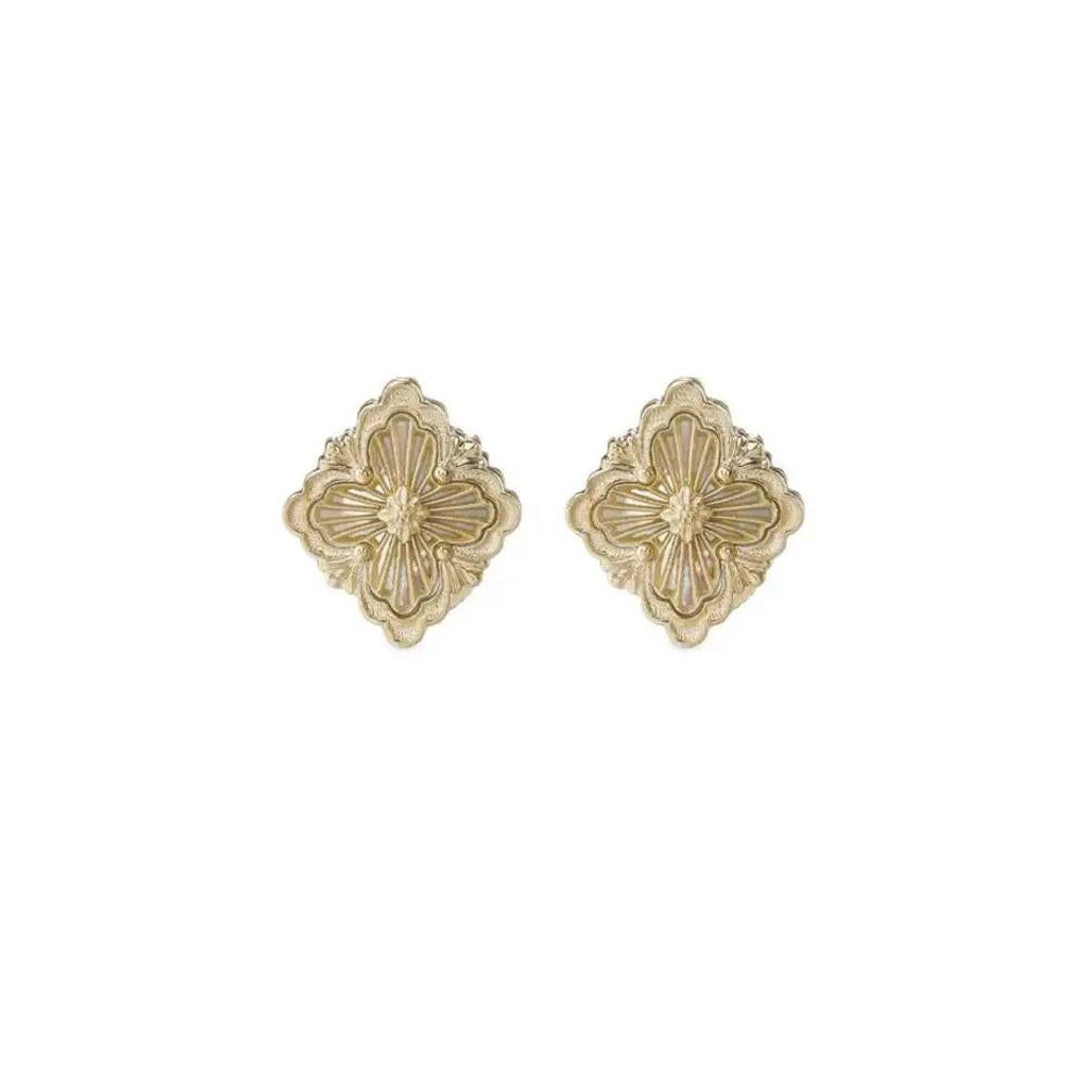 Buccellati 18K Gold 'Opera Tulle' Mother-of-Pearl Earrings