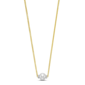 Mastoloni 18K Gold Pearl Pendant Necklace