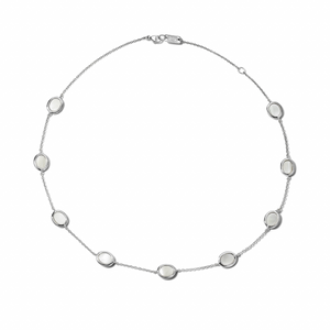 Ippolita Sterling Silver Polished 'Rock Candy' Short Confetti Necklace in Mother-of-Pearl