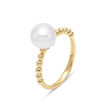 Load image into Gallery viewer, Mastoloni 14K Gold Pearl Ring
